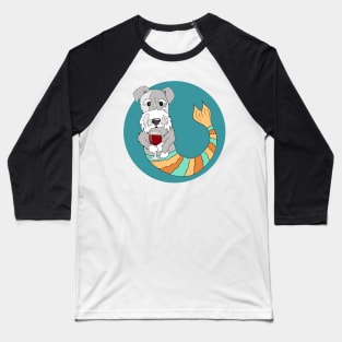 Sidney the Schnauzer Mermutt Baseball T-Shirt